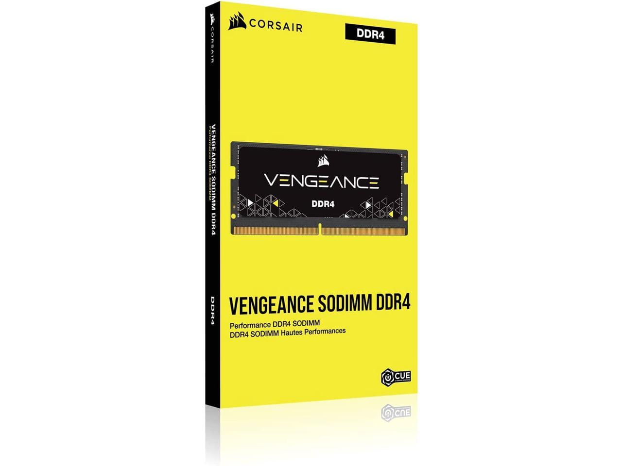 CORSAIR Vengeance 16GB DDR4 SO-DIMM RAM Laptop Memory 3200MHz 1.2V