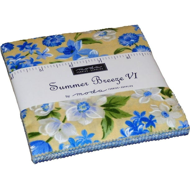 Summer Breeze VI Moda Charm Pack by Moda Classics; 42 5" Precut