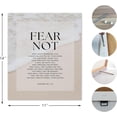 thumbnail image 5 of Christian Canvas Wall Art Isaiah 43:1-3 Bible Verses Fear Not Wall Decor Christian Posters Scripture Wall Decor 11x14 Inch, 5 of 5