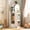 White + PVC + Primar, variant on WELINHOME 3-Tier Rotating Bookshelf, 360° Display Book Shelf, Floor Standing Bookcase, Children's Bookshelves for Bedroom, Living Room, Study Room ,White