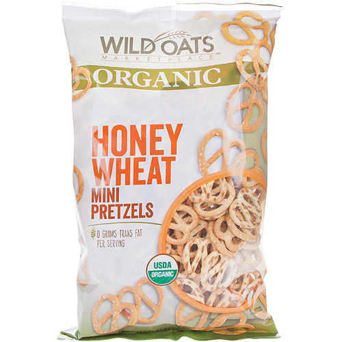 Wild Oats Marketplace Organic Honey Wheat Mini Pretzels, 16 Oz.