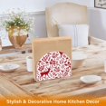 thumbnail image 5 of 2 Pieces Napkin Holder Table Napkin Holder Kitchen Napkin Holder Acrylic Napkin Holder Restaurant Napkin Holder Fashionable and Durable Red Christmas Deer, 5 of 8