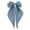 Dark blue, variant on ZDNIXIAN Color Fabric Big Bow Hair Clip Long Streamer Bow Barrette Elegant Decorative Hair Accessory for Daily Dating Wedding Hairstyle