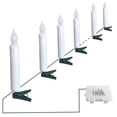 thumbnail image 1 of Luz de ambiente romántico IP65, velas LED impermeables, decoración de árbol de Navidad, 1 of 9