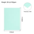 thumbnail image 2 of 50Pcs Leather Texture Paper Binding Covers, Binding Presentation Covers, 8.5x11.5 Inches, 8 Mil 58 Lb, Light Blue, 2 of 7