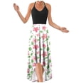 thumbnail image 1 of SMihono Robe d'Été Grande Taille pour Femmes 2023 Robes pour Femmes Été Grande Taille Manches Courtes Ample à Fleurs Longues Robes Robe d'Été Robes Boho, 1 of 5