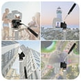 thumbnail image 3 of Pan Head,1/4 Inch Quick Head Head Load Video Fluid Pan Inch Quick Plates Head Load With Professional Camera Video Camera Video Fluid Plates Compatible With Pan Head Compatible With Dslr Zdhf, 3 of 7