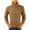 Khaki, variant on Kixjoy Mens Turtleneck Long Sleeve Sweaters Oversized Thermal Cable Knit Sweater Casual Fall Long Sleeve Sweaters Fashion Basic Slim Fit Pullover Sweaters for Men, Khaki XL