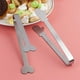 thumbnail image 5 of Monstrate Pinzas para alimentos, pinzas de cocina para ensaladas de acero inoxidable, para el hogar, Bar, Buffet, reutilizable, portátil, para carne, Type3 NO3 Monstrate HA065156-03, 5 of 6