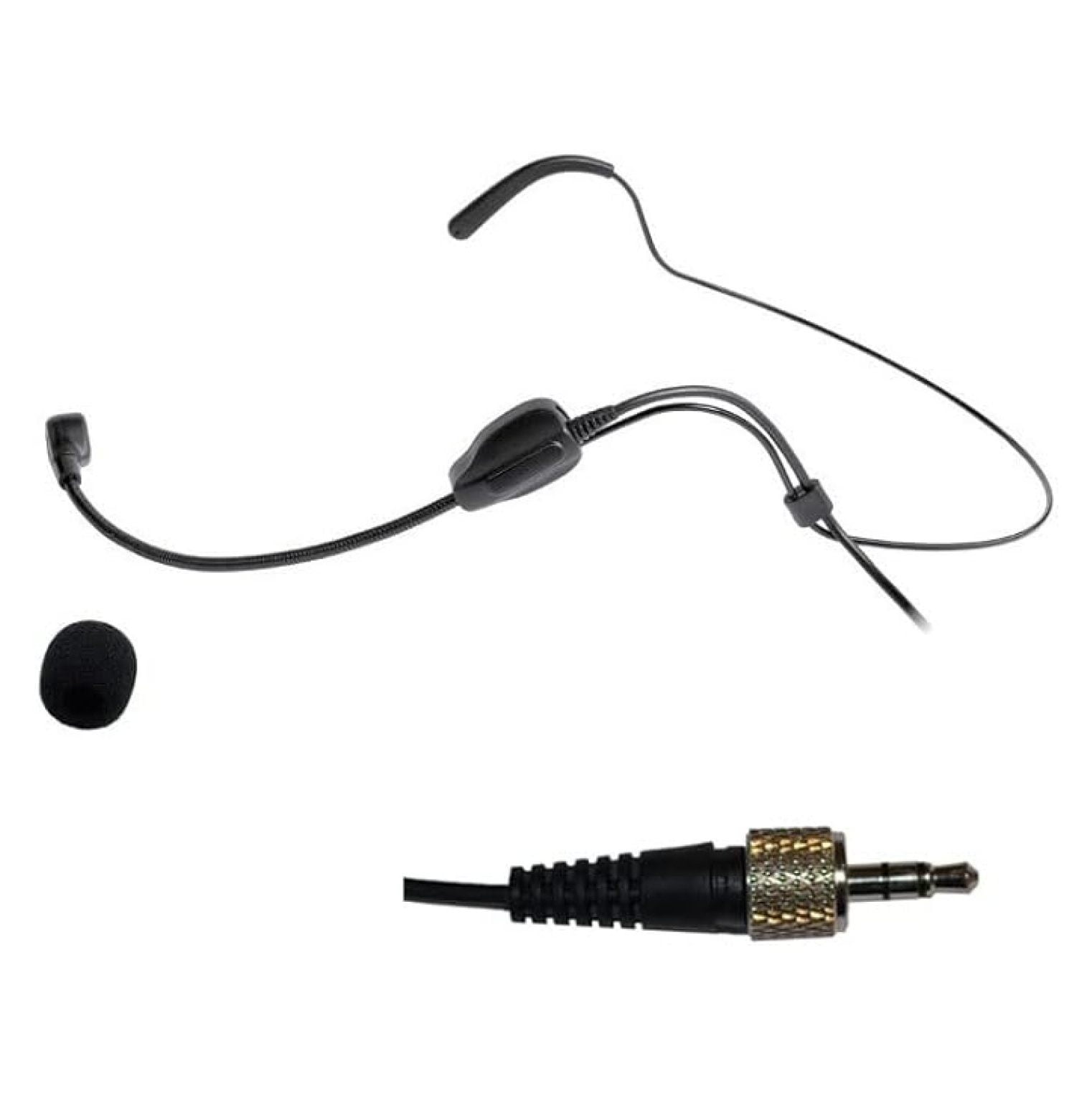 Headset Microphone Compatible with Wireless Lavalier System (for Wireless Systems)