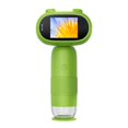 thumbnail image 2 of Microscopio de mano,Mini microscopio portátil para niños recargable por USB,Cámara de microscopio digital de bolsillo con pantalla IPS de 2 pulgadas,Microscopio digital portátil con, 2 of 8