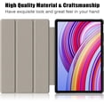 thumbnail image 5 of Tablet Cases Case Compatible with Redmi Pad SE Pro 12.1" Tri-Fold Smart Tablet Case,Ultra Slim Lightweight Stand Case Hard PC Back Shell Folio Case Cover,Auto Sleep/Wake Tablet Case Tablet PC Case, 5 of 7