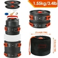 thumbnail image 6 of Gutsdoor Camping Cookware Set Camping Pots Camping Gear Campfire Utensils Non-Stick Cooking Equipment Lightweight Stackable Pot Pan Bowls with Storage Bag for Outdoor Hiking, 6 of 7