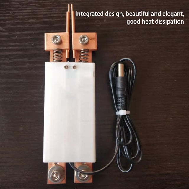 Handheld Mini Spot Welding Pen Automatic Trigger Weld Machine Build-in Switch Welder DIY Crafting Equipment Handicraft Supplies Blue