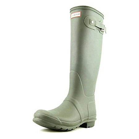 Hunter Women's Original Tall Dark Olive Knee-High Rubber Rain Boot - (Best Pair Of Boots)