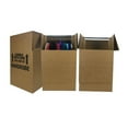 thumbnail image 2 of uBoxes Shorty Wardrobe Boxes 20 x 20 x 34 In Boxes w/ Hanging Bars, 3 Pack, 2 of 7