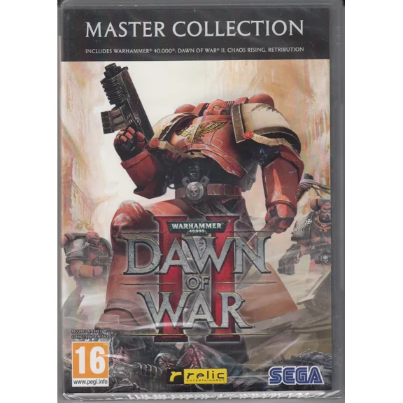Warhammer 40,000 Dawn of War II 2 Master Collection Brand New Factory Sealed