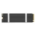 thumbnail image 2 of [Negro] Radiador M.2 NVMe Unidad Estado Sólido SSD Chaleco Enfriamiento Oblea Silicio Térmico Con Tornillos Disipador Calor NGF F2280 (Negro), 2 of 5