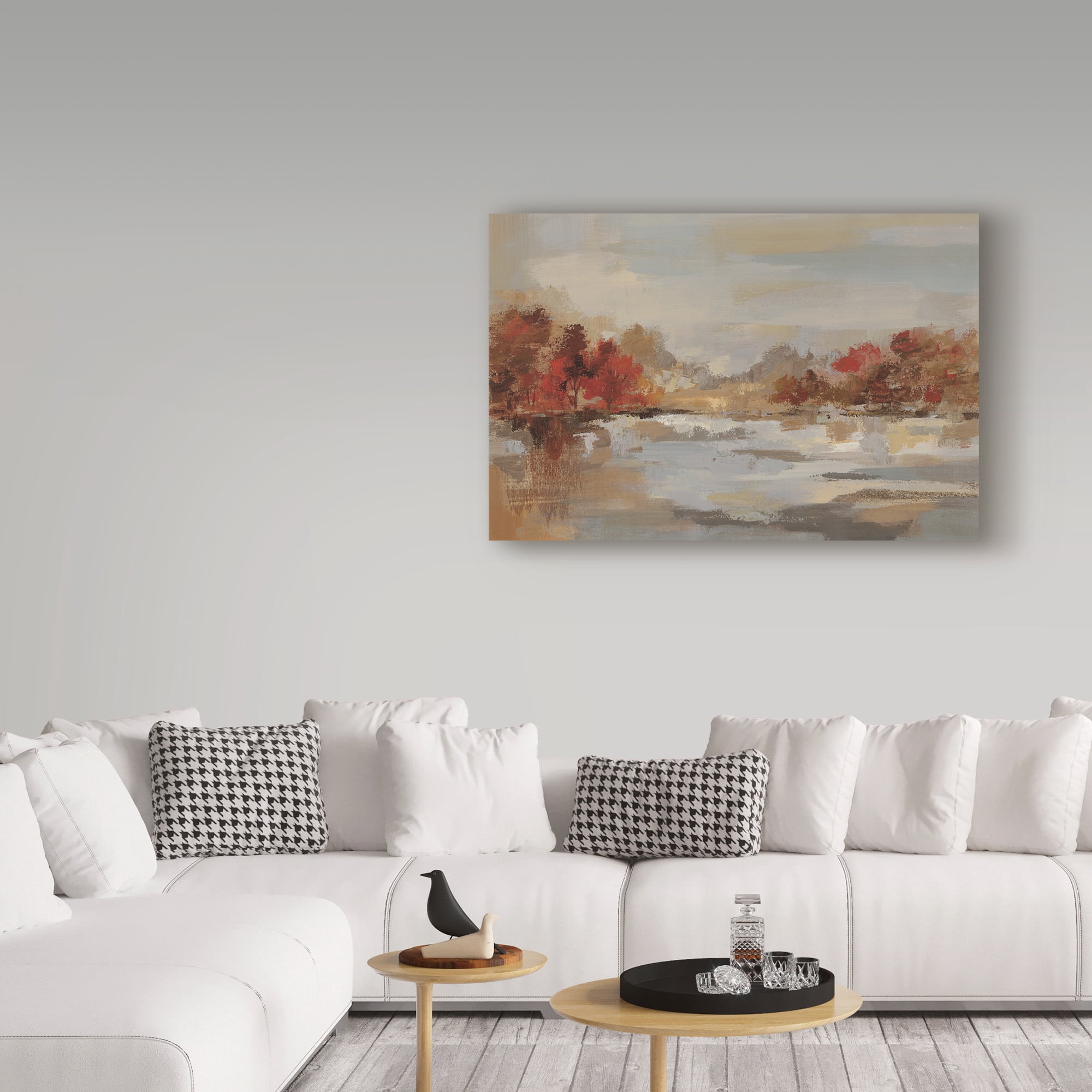Trademark Fine Art 'Late Fall Reminiscense Crop' Canvas Art by Silvia Vassileva
