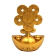 thumbnail image 1 of Estatua de árbol de dinero de Feng Shui, figura de molino de viento giratorio, adorno de riqueza, escultura de para fiesta, oficina, neg, 1 of 9