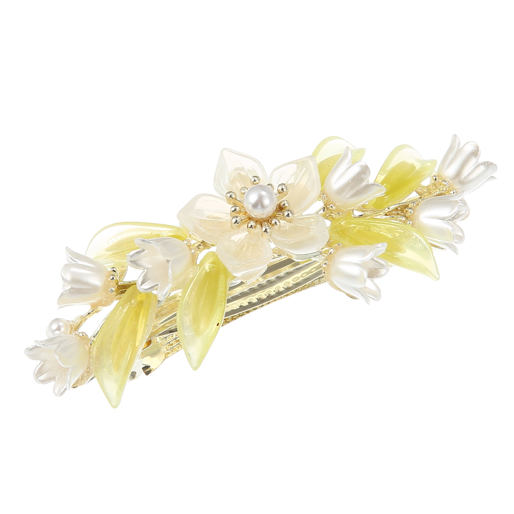 Unique Bargains Hair Barrettes Hair Accessories for Women Rhinestones Hair Pin