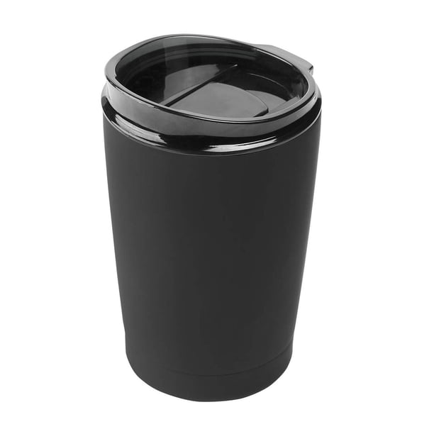 Termo de acero inoxidable con boquilla ergonómica-crown negro 8.8 x 14.3