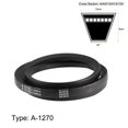 thumbnail image 2 of Unique Bargains A1270/A50 V Belt, 50-inch Inner Girth, A-Section Rubber Drive Belt, 2 Pieces, 2 of 3