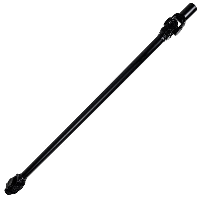 Niche Drive Shaft for Polaris Ranger XP 1000 900 570 Full-Size Front 519-CDR2238S. A black alloy steel drive shaft with a black painted surface finish, featuring U-joint inner joints and a compressed length of 1084.3mm. Includes one drive shaft and one pin, compatible with various Polaris Ranger models, including Ranger Crew XP 900, XP 1000, and 570 Full-Size from 2014 to 2020. Designed for ATV applications.