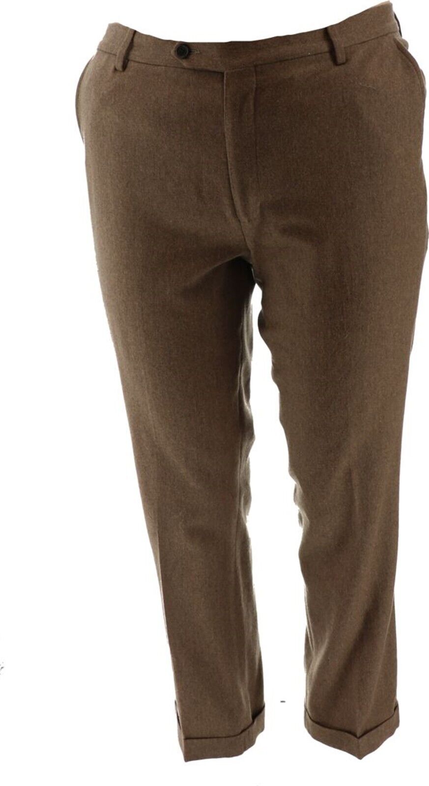 Lands' End Tailored Wool Flannel Lined 