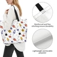 thumbnail image 3 of Kdxio Rocket Planets Casual Tote Bags Women Big Capacity Shoulder Bag for Women Travel Shoulder Bags Handbags, 3 of 8