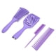 thumbnail image 3 of Juego de cepillos y peines Sincero 4 piezas color morado material ABS, 3 of 10