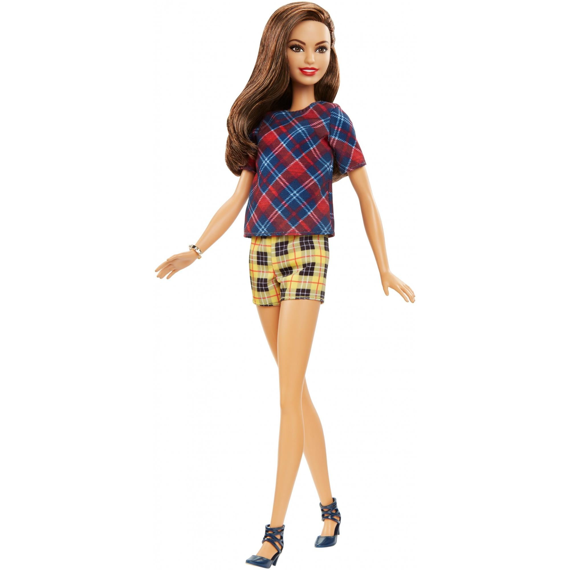 Barbie Fashionistas Blue Beauty, Tall Body Doll - Walmart.com