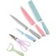 thumbnail image 1 of Set de Cuchillos para Cocina Practiksa 6 Piezas Acero Inoxidable Multicolor, 1 of 2