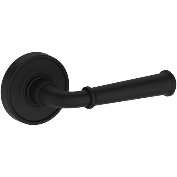 Baldwin Ps.Dun.R.Rrr Dunsmoor Passage Door Lever Set - Black