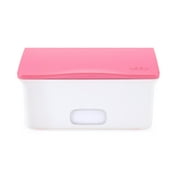Wipes Dispenser with Weighted Plate (Pink)