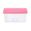 Wipes Dispenser with Weighted Plate (Pink)