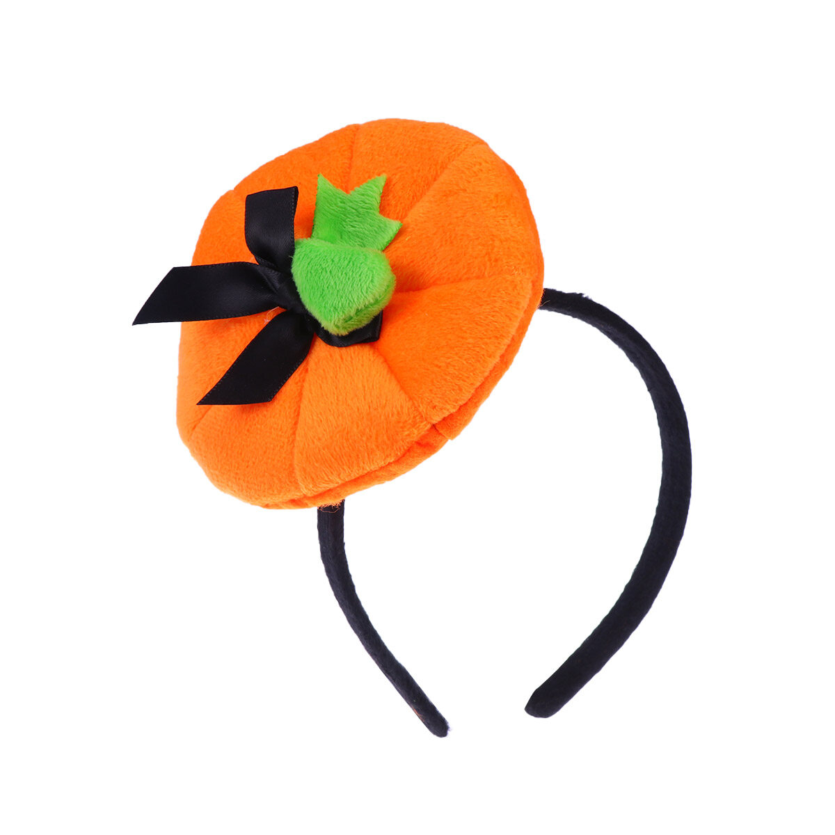 Halloween Headband Pumpkin Hat Shape Hair Headpiece for Costume Party