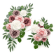 thumbnail image 3 of Rosas Artificiales Decoración Fiesta De Boda Flor 8 Cm 25pcs Xtellar multicolor, 3 of 3