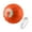 Orange, variant on Bullpaw Interactive Dog Rolling Ball Toy USB Rechargeable Smart Ball with LED Light Automatic Moving Bouncing Rotating Ball Touch Activated Pet Toy for Cats Dogs