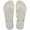White, variant on Kids Slim Flip Flops - Kids' Summer Sandals for Boys & Girls - Black, 10C little kid