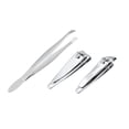 thumbnail image 3 of 6pcs Fingernail Toenail Nail Clipper Set Manicure Manicure Ear Pick Grooming Kit, 3 of 4