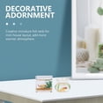 thumbnail image 4 of Miangastore 2Pcs Wear-resistant Miniature Fish Tanks Desktop Fish Tank Models Glass and Plastic Doll Fish Bowls Decors, 4 of 9