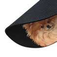 thumbnail image 3 of WIRESTER 7.88 in Round Mouse Pad with Non-Slip Rubber Base for Computers, Laptop, Office & Home - Red Teacup Pomeranian Dog, 3 of 5