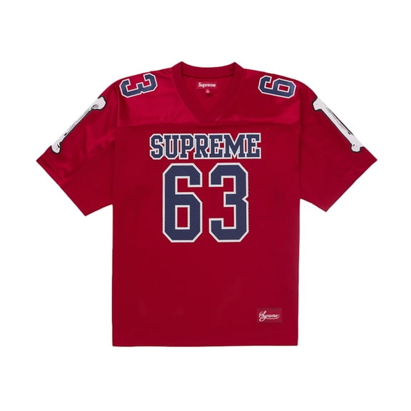 Supreme Men's Bones Football Jersey Red, from StockX