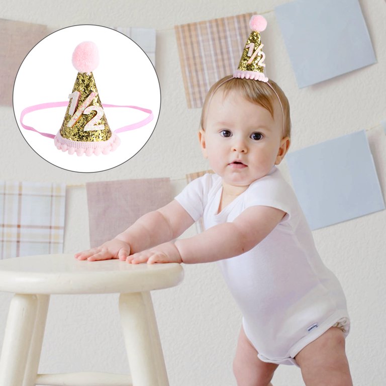 crown birthday cap for girl