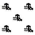 thumbnail image 3 of VONKY Full Potential Of RC Car Steering Cup For ECX 1/12 Rc RGT 136100 black 5Set, 3 of 6
