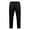 AB131 Black, variant on Casual Pants For Mens Solid Color Elastic Waist Taper Leg Trousers Breathable Fashion Male Summer Work Street Pants Black Size M