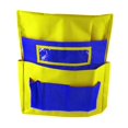thumbnail image 2 of Oxford Cloth Chairback Organizer and Label Slot for Classroom Daycare Yellow Blue, 2 of 8