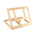 thumbnail image 1 of KLKCMS Chevalet Support Angle Réglable Cadeaux Chevalet de Peinture pour Peintres Artistes Recette Creux, 1 of 9
