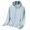 Light Blue, variant on Women's Hoodie Full Zip Up 2026 Lightweight Breathable Open Front Jacket Cover Up for Summer Beach Outfits Drop Shoulder Outerwear Tops